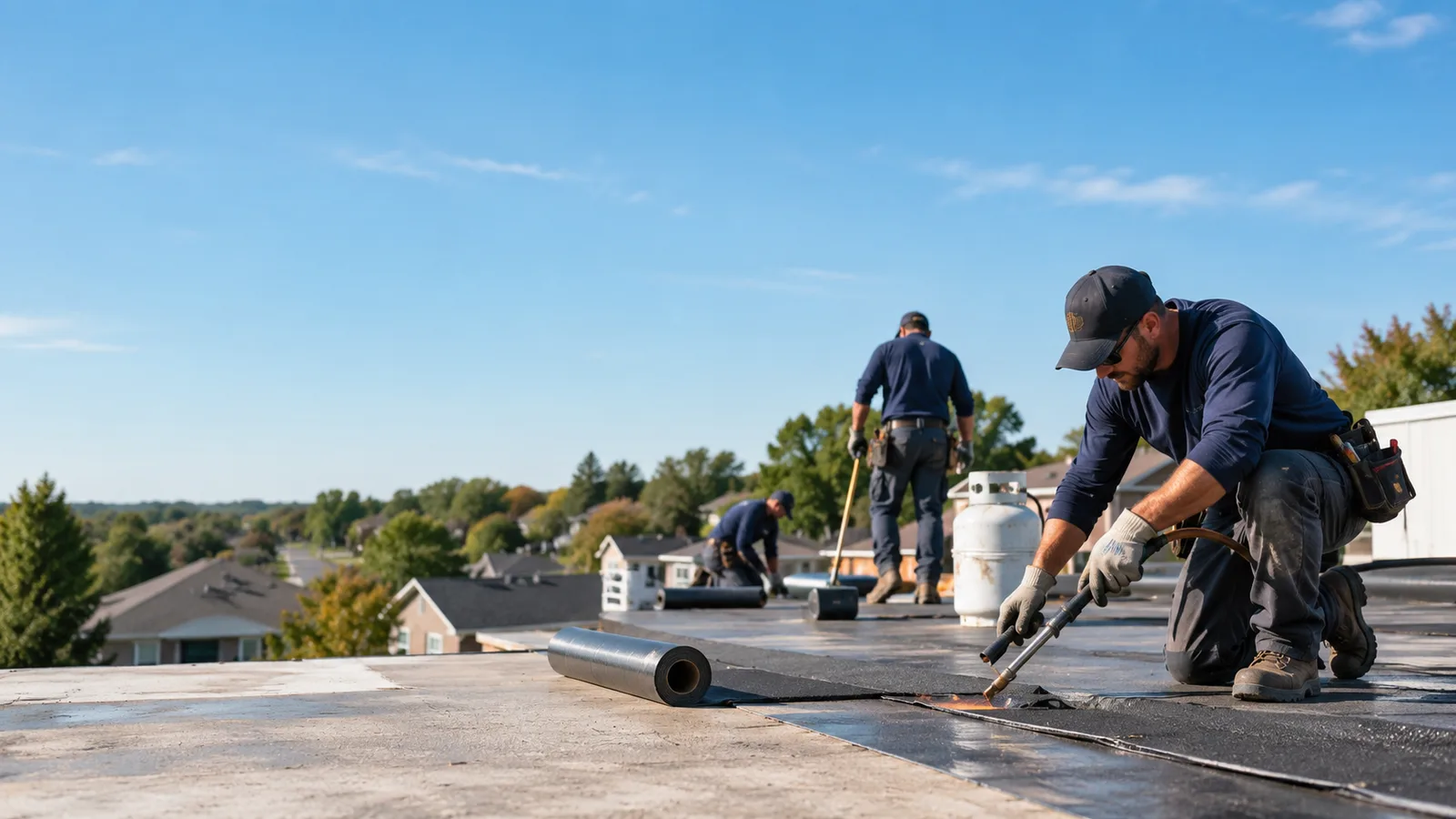 Flat Roof Leak Repair providers in Steinauer, NE